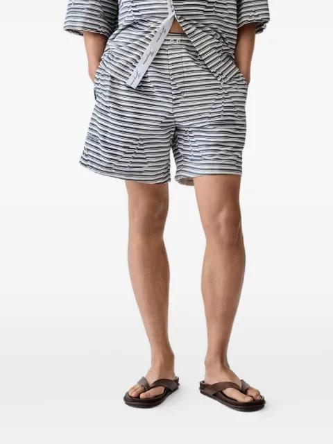 striped sailboat-print shorts by JACQUEMUS