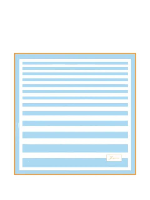 striped scarf by JACQUEMUS
