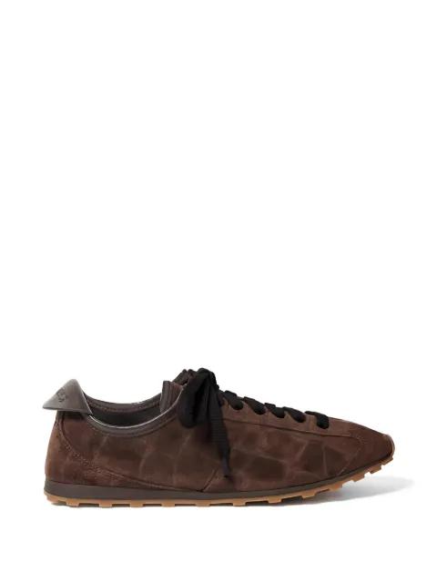 suede panelled sneakers by JACQUEMUS