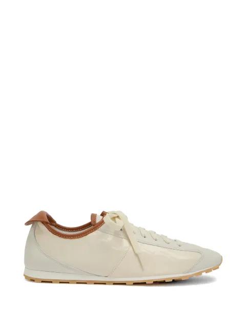textured lace-up sneakers by JACQUEMUS