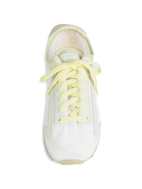 white sneakers by JACQUEMUS