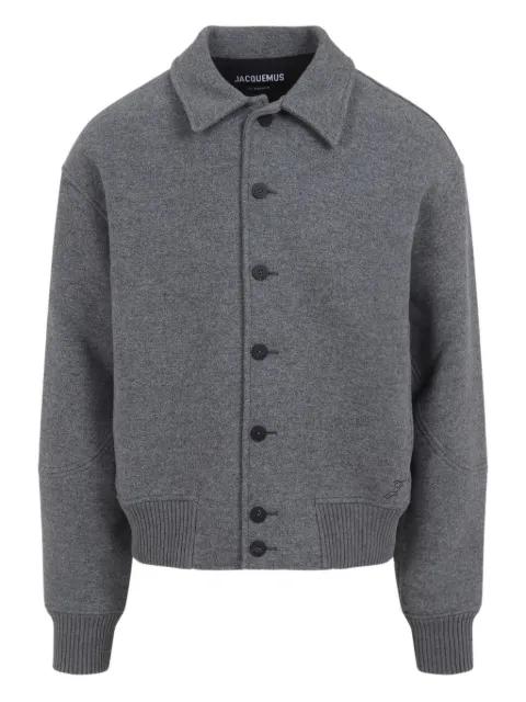 wool bomber jacket by JACQUEMUS