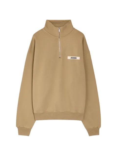 zip-neck sweatshirt by JACQUEMUS