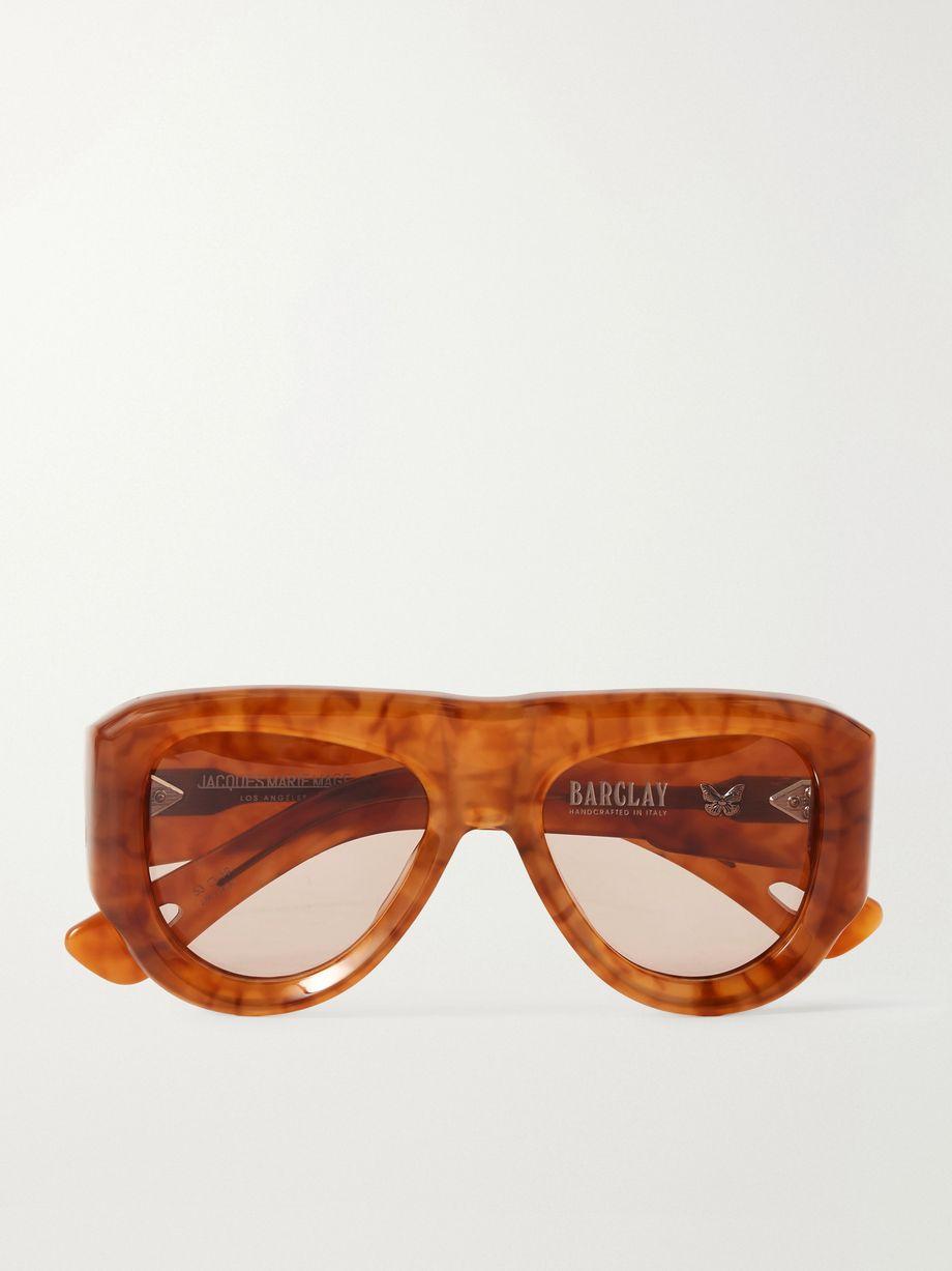 Barclay D-frame tortoiseshell acetate sunglasses by JACQUES MARIE MAGE
