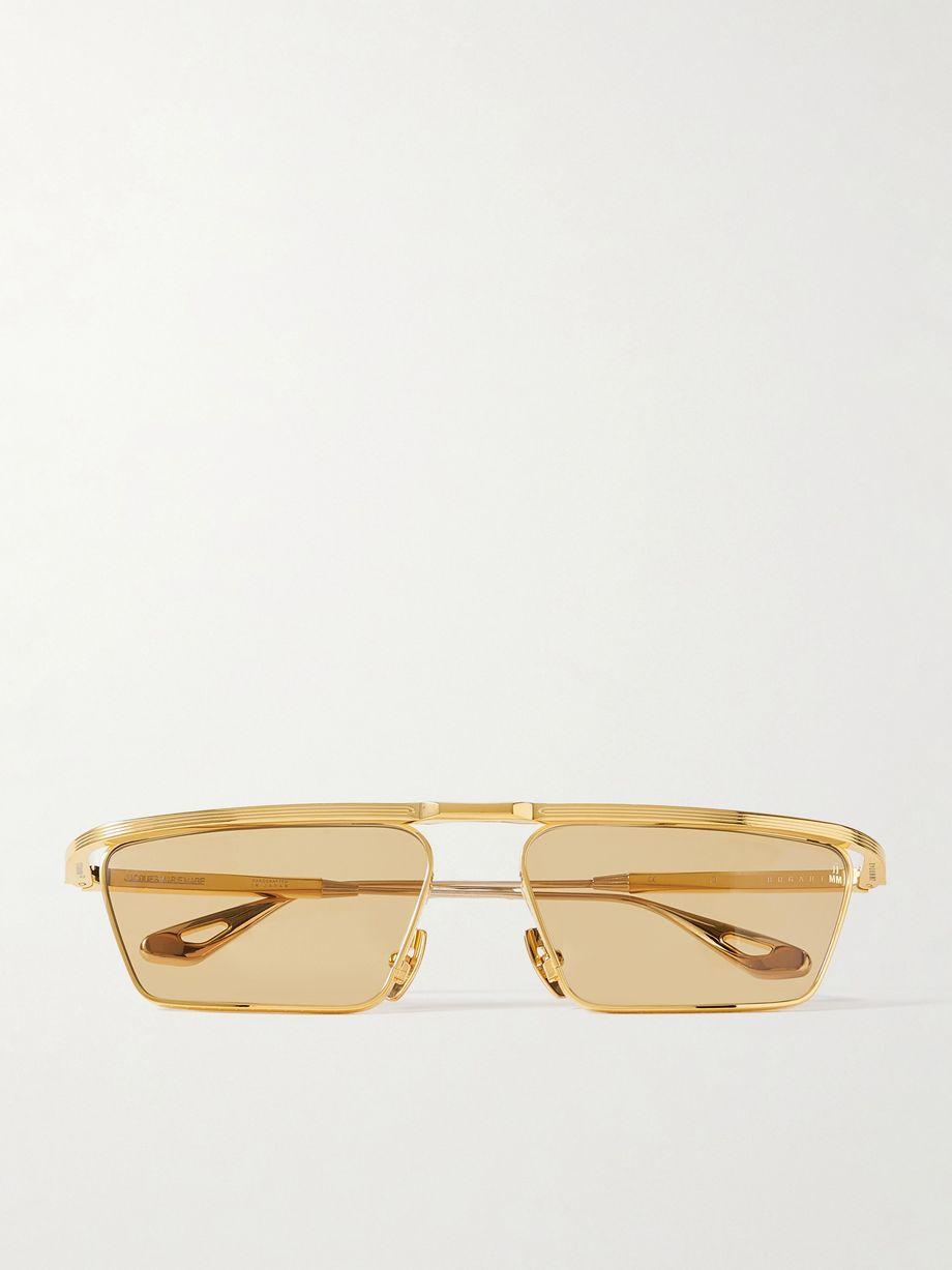 Bogart D-frame gold-tone sunglasses by JACQUES MARIE MAGE