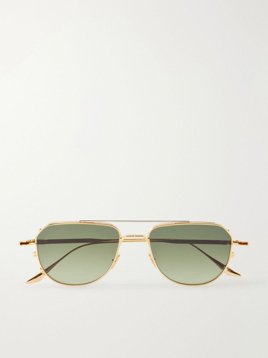 Cendrars aviator-style titanium sunglasses by JACQUES MARIE MAGE