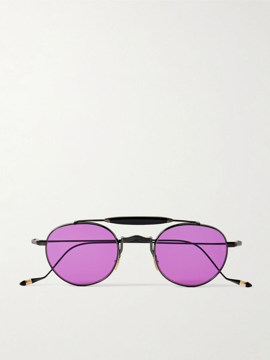 Dasan round-frame beta-titanium sunglasses by JACQUES MARIE MAGE