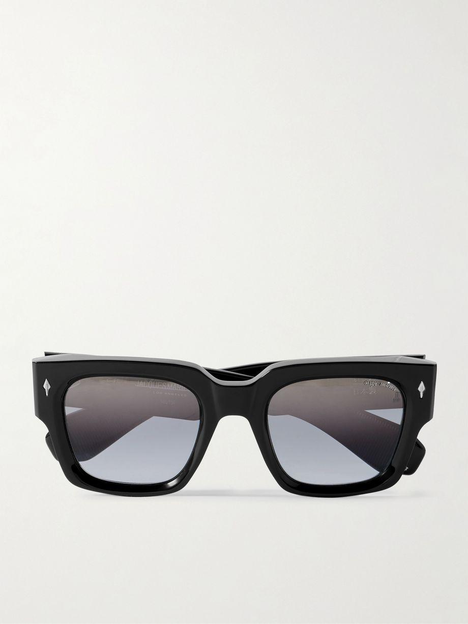 Decade Collection Enzo Square-Frame Acetate Sunglasses by JACQUES MARIE MAGE Decade Collection Enzo Square-Frame Acetate Sunglasses by JACQUES MARIE MAGE