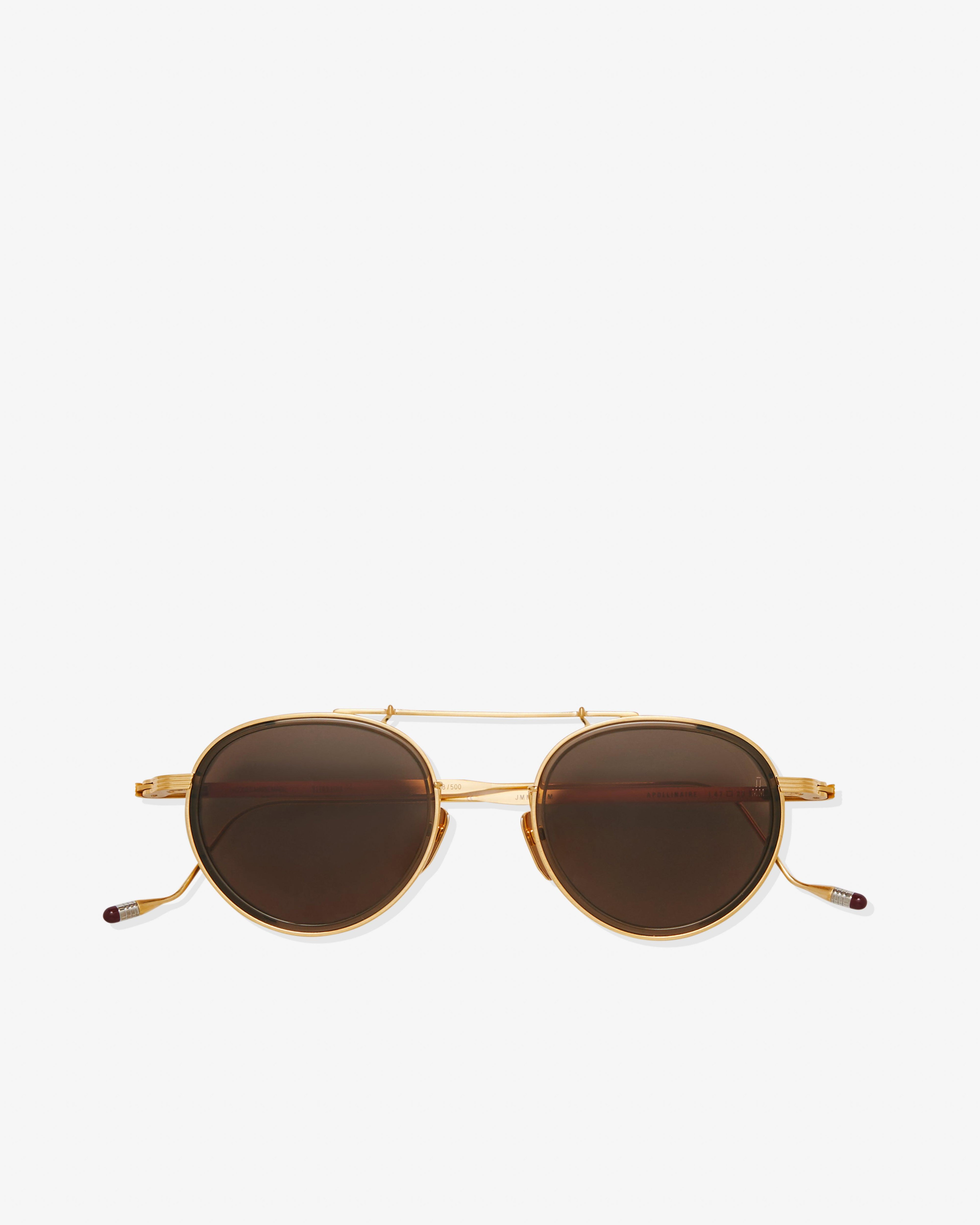 Jacques Marie Mage - Appolinaire Sunglasses  - (Maple) by JACQUES MARIE MAGE