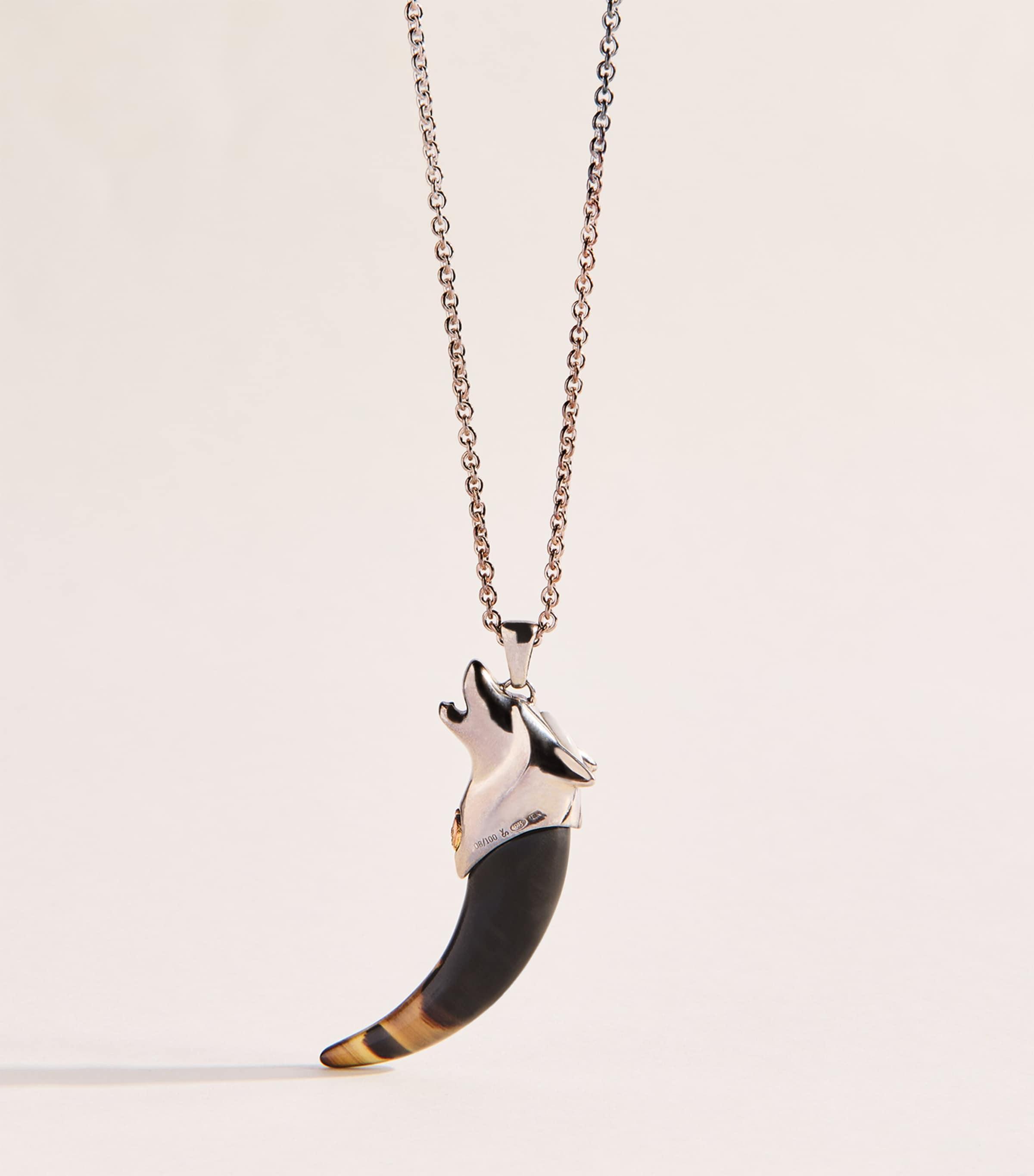 Jacques Marie Mage Sterling Silver Yellowstone VI Faithful Necklace by JACQUES MARIE MAGE