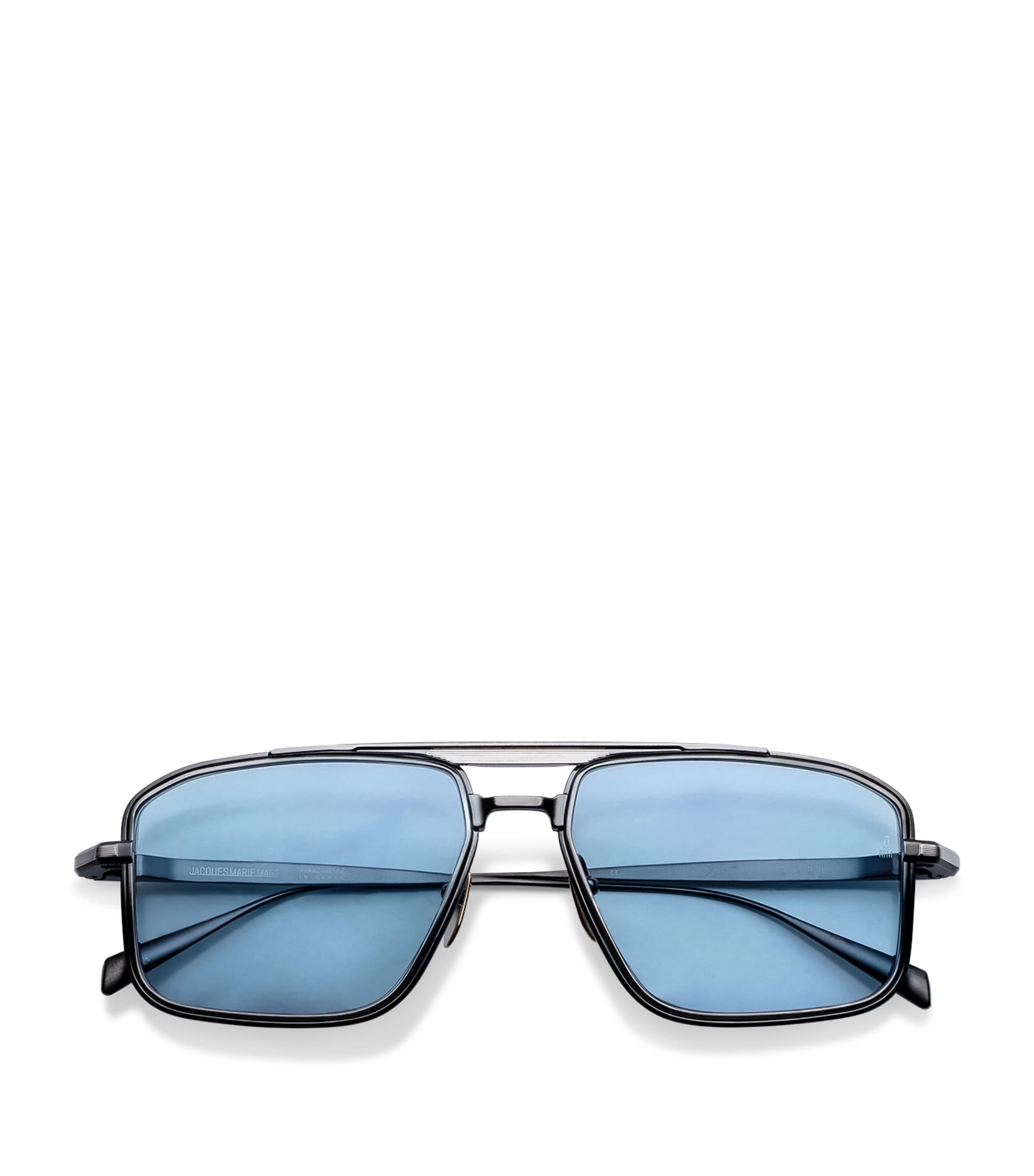 Jacques Marie Mage Titanium Earl Aviator Sunglasses by JACQUES MARIE MAGE