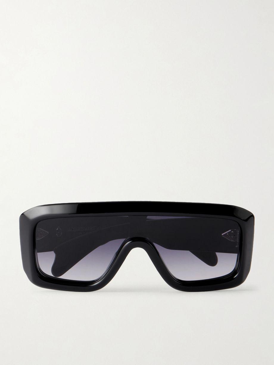 Pausa oversized aviator-style acetate sunglasses by JACQUES MARIE MAGE