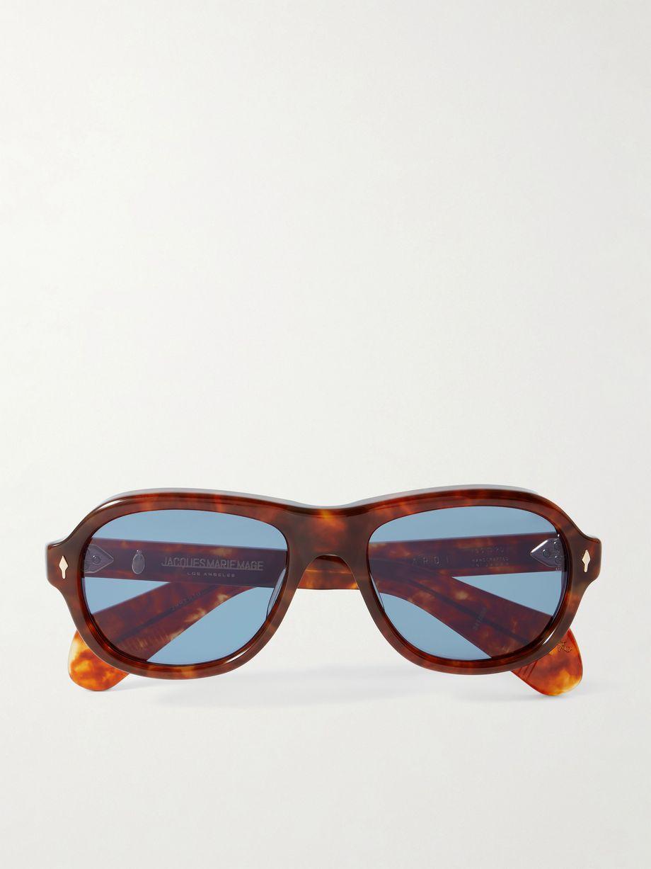 Richard aviator-style tortoiseshell acetate sunglasses by JACQUES MARIE MAGE