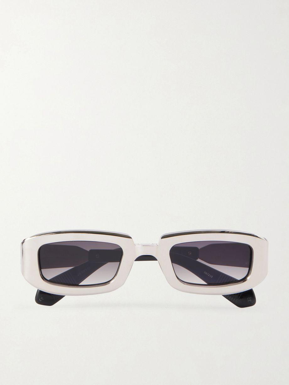 Ryder rectangular-frame titanium sunglasses by JACQUES MARIE MAGE