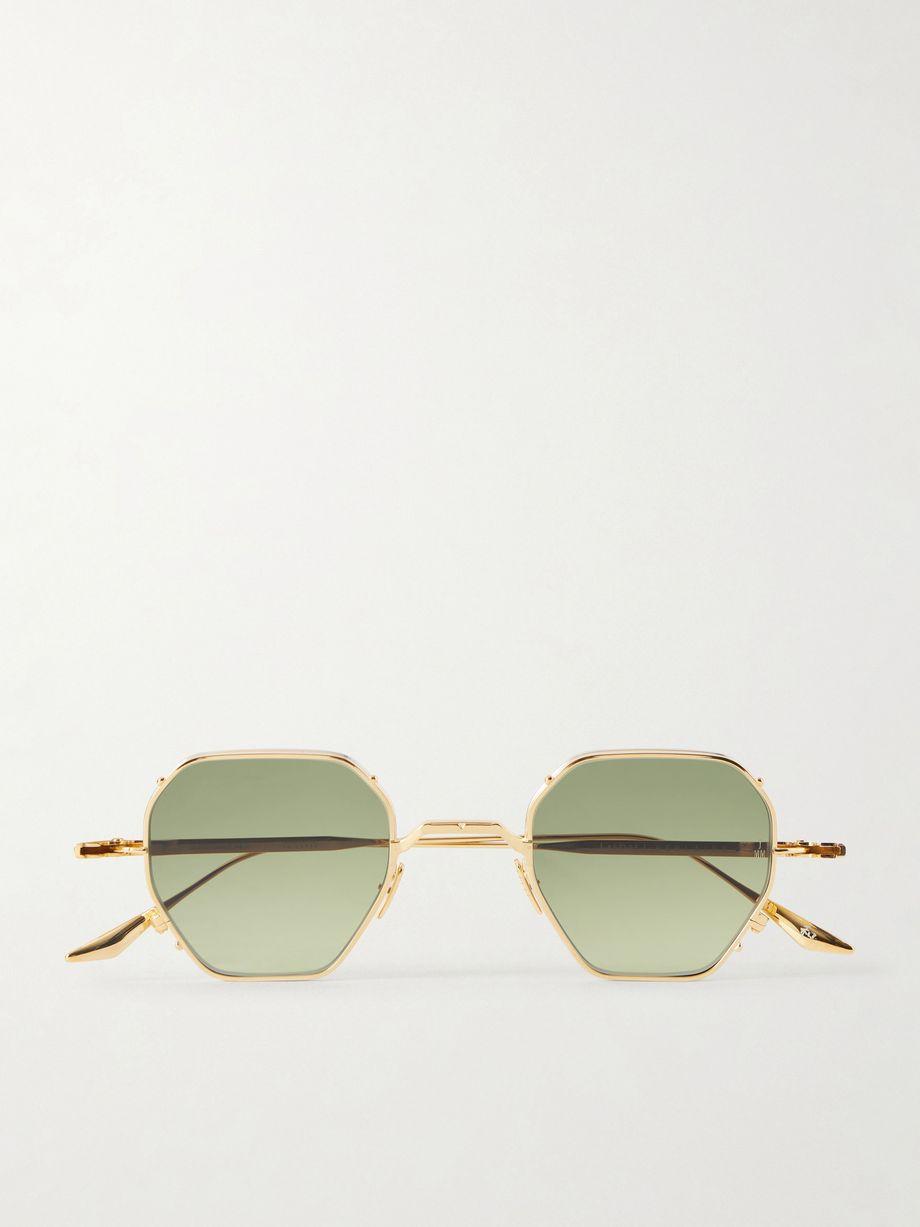 Verlaine round-frame gold-tone sunglasses by JACQUES MARIE MAGE