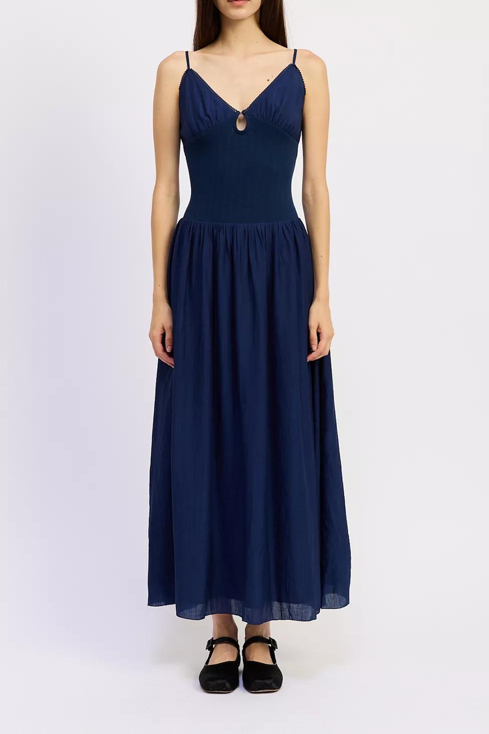 Jacquie The Label Evania Mixed Media Maxi Dress by JACQUIE THE LABEL