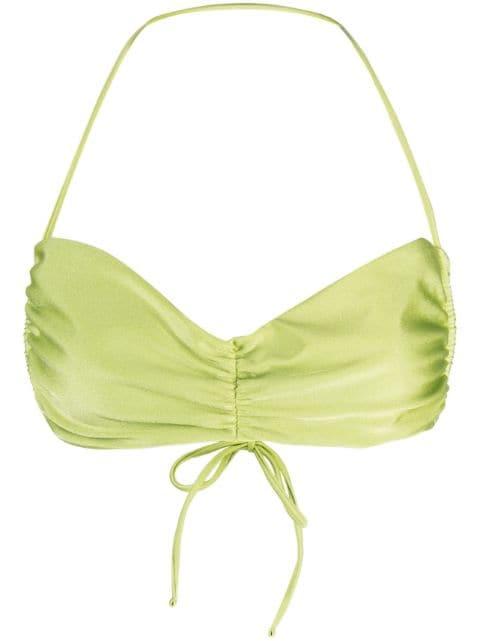 Isla ruched bikini top by JADE SWIM Isla ruched bikini top by JADE SWIM