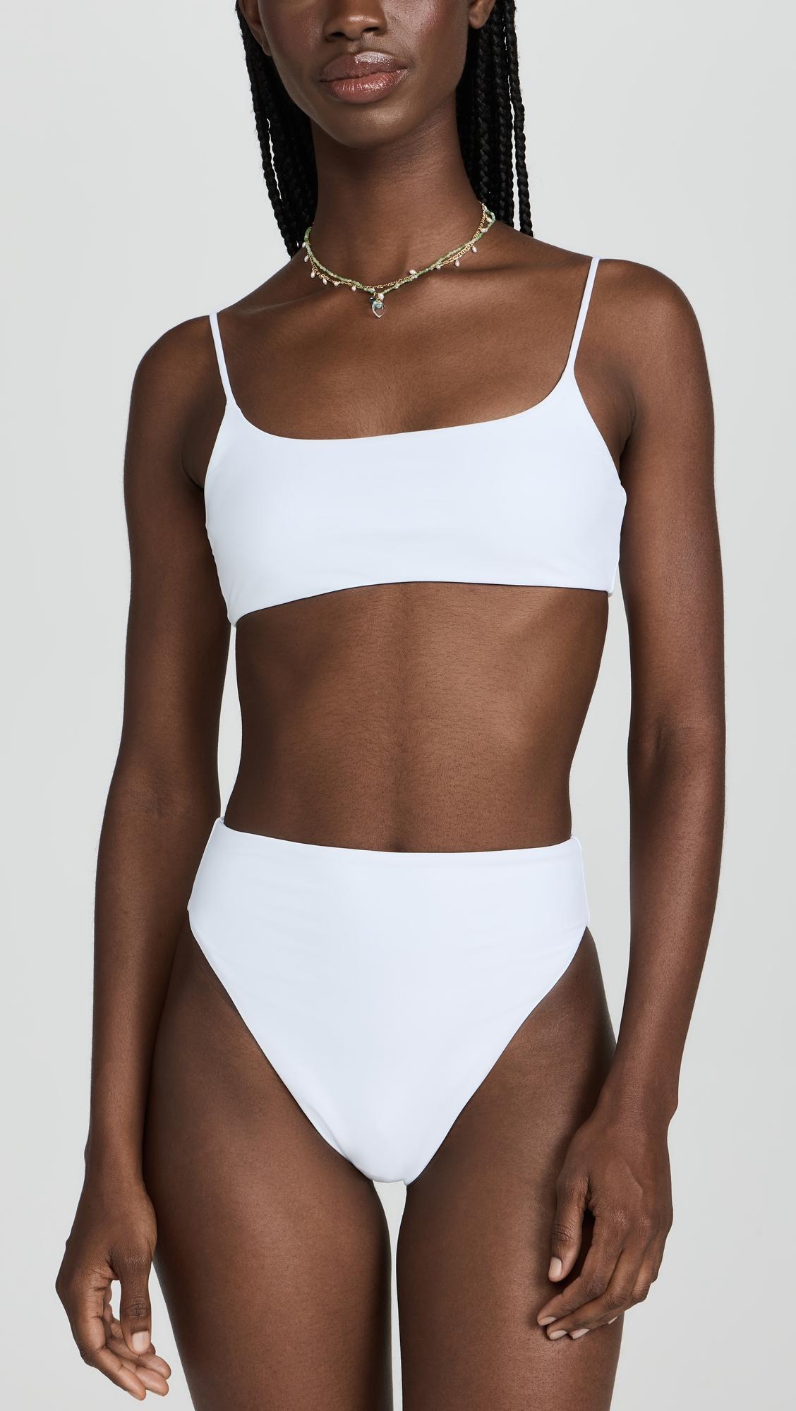 Muse Scoop Bikini Top by JADE SWIM
