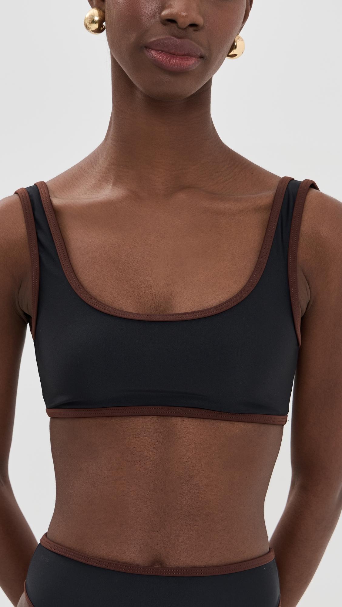 Rounded Edges Bikini Top by JADE SWIM