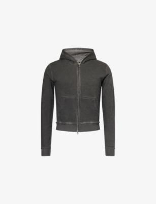 Anthracite Monster Long-Sleeve Cotton-Jersey Hoody by JADED LONDON