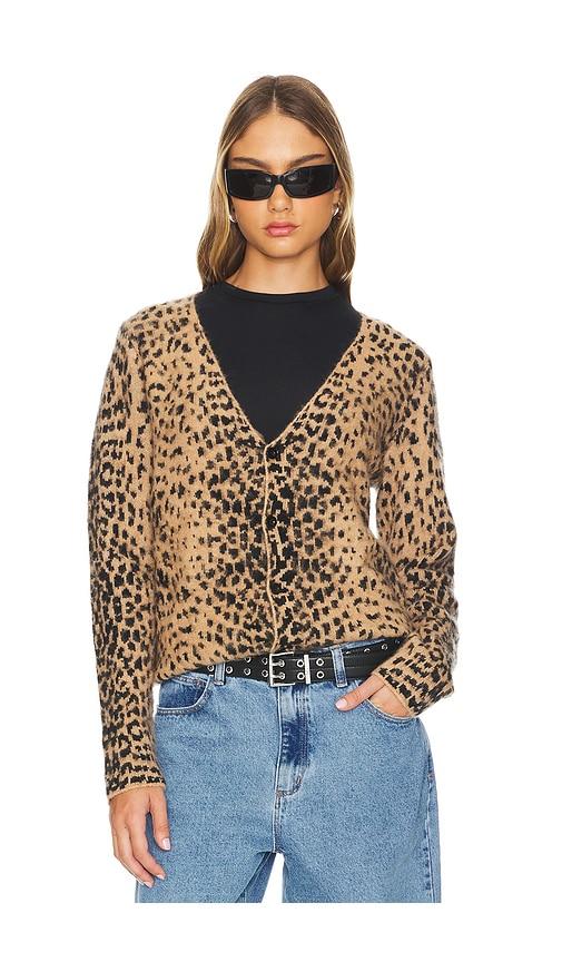Jaded London Chuck Cardigan in Brown by JADED LONDON
