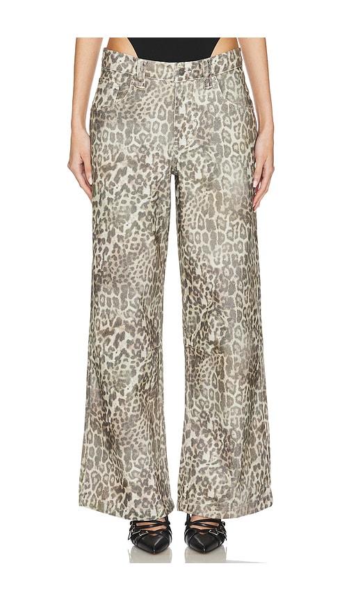 Jaded London Colossus Jeans in Taupe by JADED LONDON