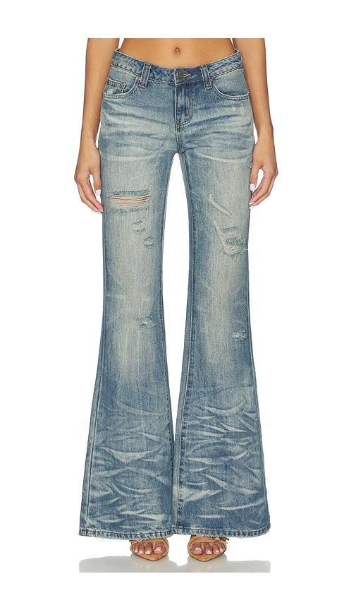 Jaded London Drift Flare in Blue by JADED LONDON