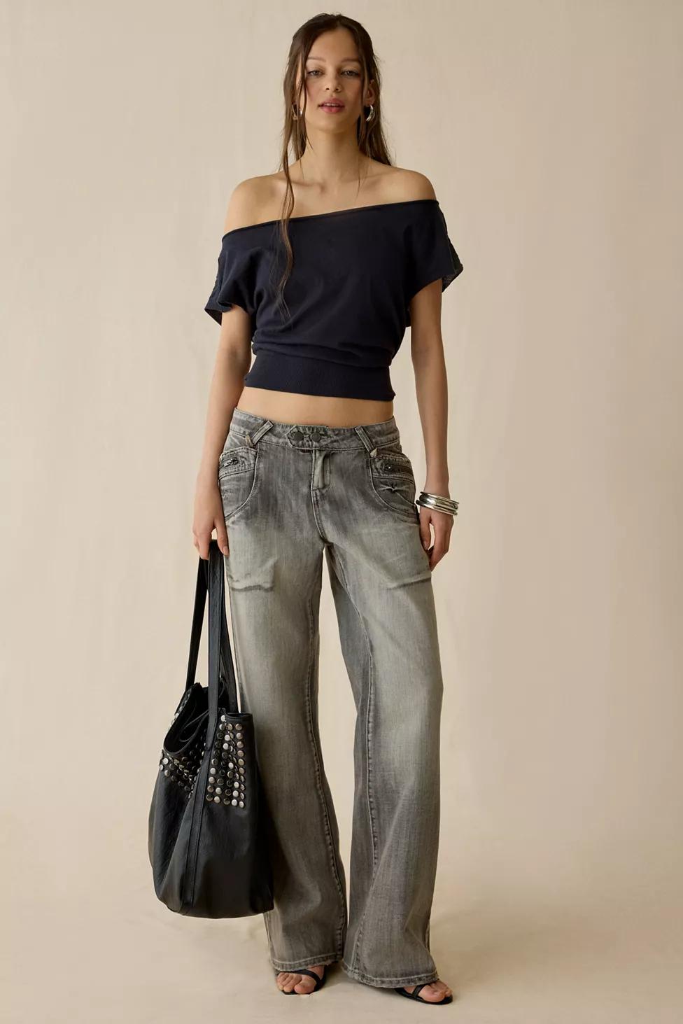 Jaded London Hunter Loose Straight Leg Jeans by JADED LONDON