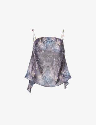 Kapli Backless Chiffon Top by JADED LONDON
