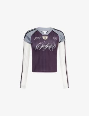 Triple Layered Football Jersey Top by JADED LONDON