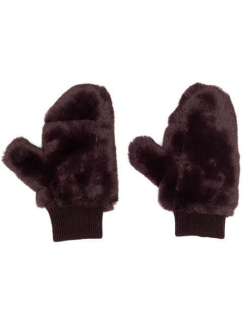 Mira removable-cover mittens by JAKKE
