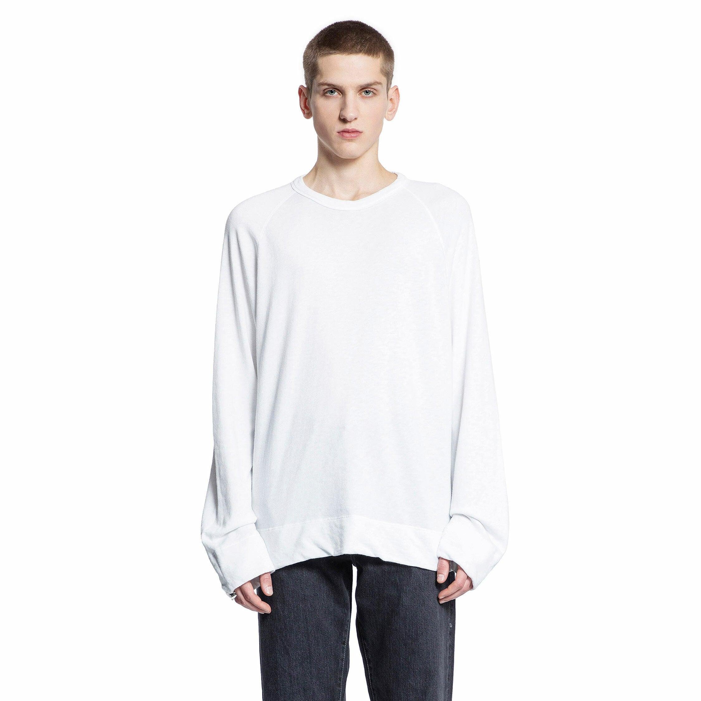 JAMES PERSE MAN WHITE SWEAT-SHIRTS by JAMES PERSE