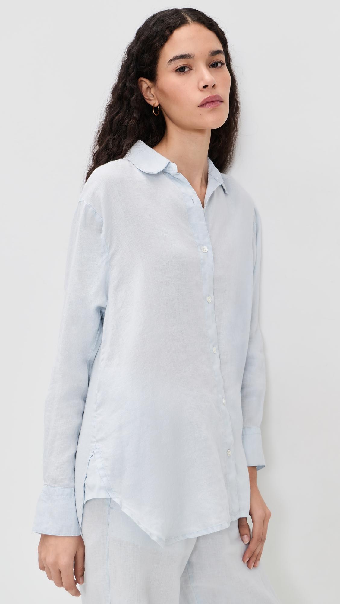 Lightweight Canvas Linen Shirt by JAMES PERSE
