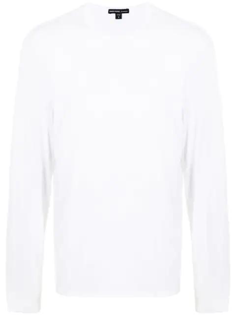 Luxe Lotus jersey crew neck top by JAMES PERSE