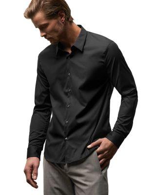 Matte Stretch Poplin Dress Shirt by JAMES PERSE