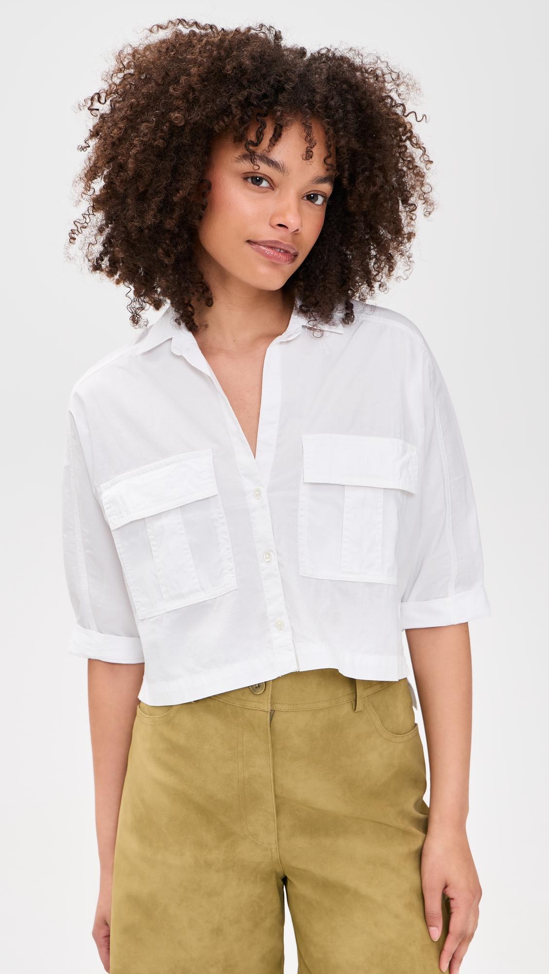 Poplin Cotton Shirt by JAMES PERSE