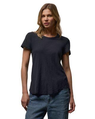 Sheer Slub Crew Neck Tee by JAMES PERSE