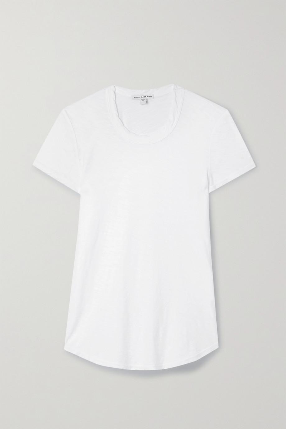 Slub cotton-jersey T-shirt by JAMES PERSE