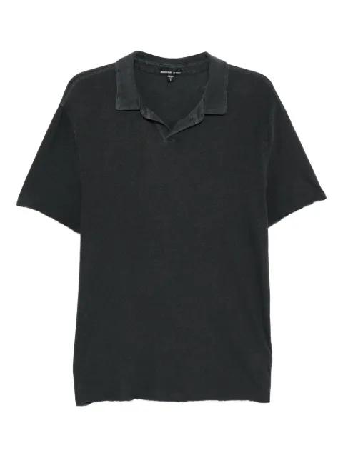 Slub polo top by JAMES PERSE