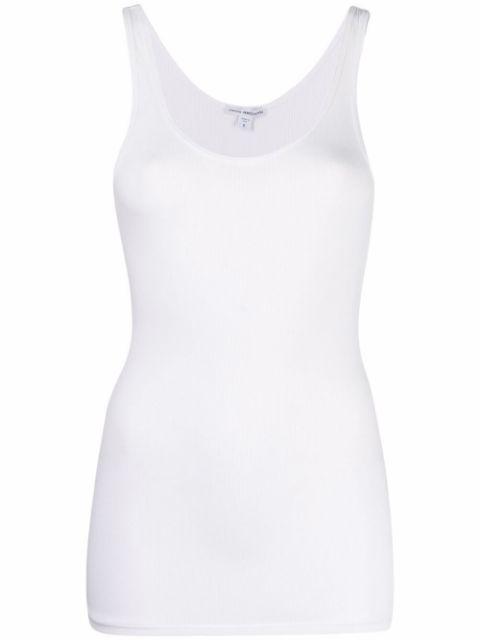 U-neck sleeveless top by JAMES PERSE