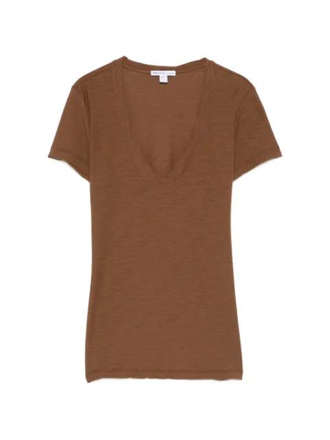V-neck T-shirt by JAMES PERSE