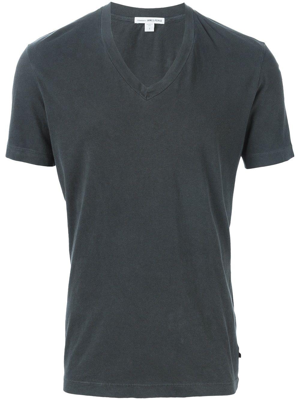V-neck T-shirt by JAMES PERSE