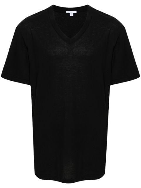 V-neck cotton T-shirt by JAMES PERSE