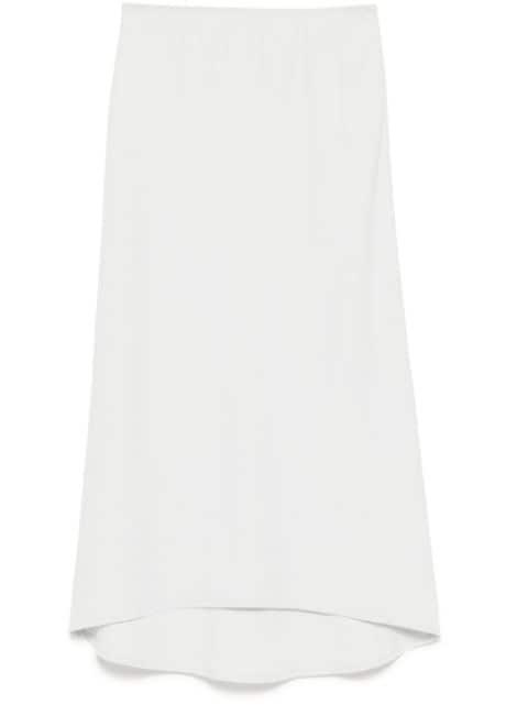 bias-cut sateen skirt by JAMES PERSE