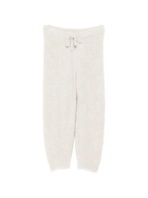 bouclé drawstring track pants by JAMES PERSE