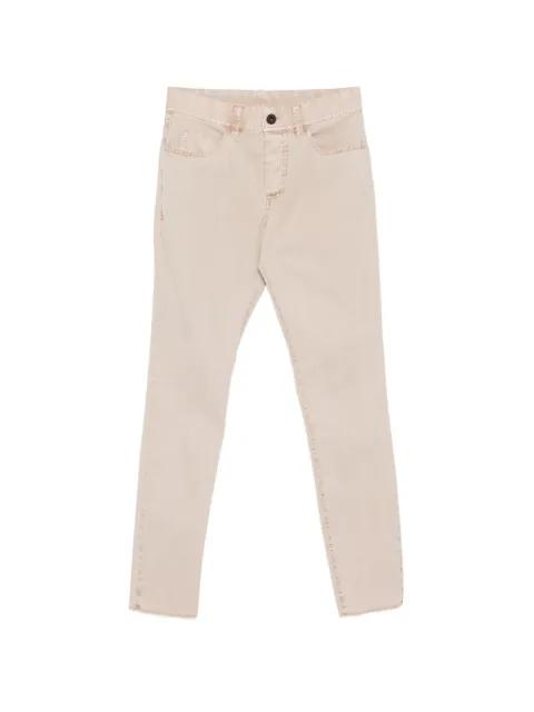 brushed twill five-pocket trousers by JAMES PERSE