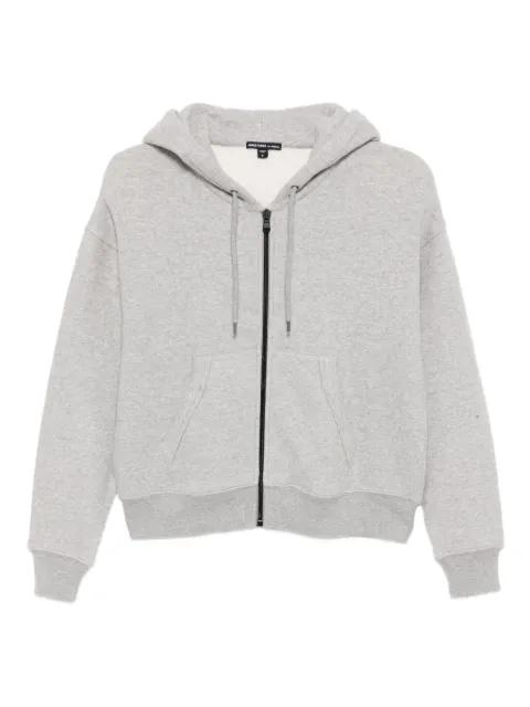 cozy fleece zip hoodie by JAMES PERSE