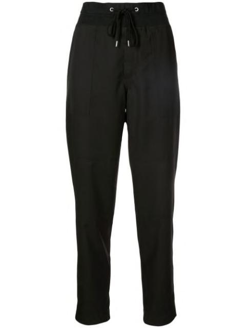 drawstring tapered trousers by JAMES PERSE