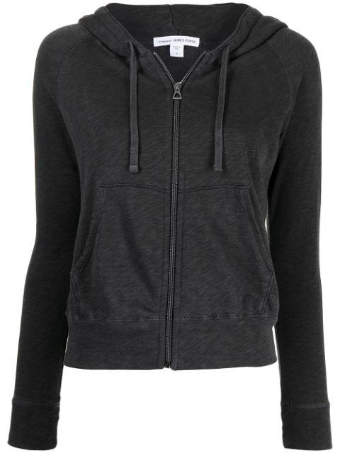 fleece drawstring  hoodie by JAMES PERSE