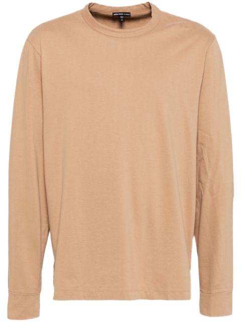 heavy luxe long-sleeved T-shirt by JAMES PERSE
